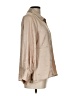 Alex & Parker 100% Polyester Metallic Tan 3/4 Sleeve Blouse Size L - photo 4