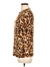 Silvian Heach Animal Print Brown Short Sleeve Top Size M - photo 5