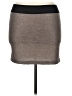 Stoosh 100% Polyester Metallic Gray Casual Skirt Size XL - photo 2