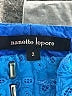 Nanette Lepore 100% Cotton Solid Blue Board Shorts Size 2 - photo 3