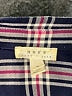 Soft Joie 100% Rayon Plaid Blue Long Sleeve Blouse Size L - photo 7