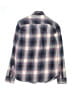 Zara 100% Cotton Plaid Blue Long Sleeve Button-Down Shirt Size 11 - 12 - photo 2