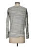J.Crew Collection 100% Cotton Metallic Silver Pullover Sweater Size XS - photo 2
