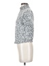 Zara Silver Short Sleeve Top Size S - photo 5