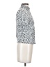 Zara Silver Short Sleeve Top Size S - photo 4