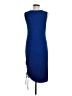 Green Envelope Solid Blue Casual Dress Size M - photo 2
