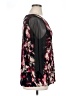 Lavish 100% Polyester Black 3/4 Sleeve Blouse Size 1X - photo 4