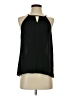 Aqua 100% Polyester Black Sleeveless Blouse Size S - photo 1