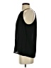 Aqua 100% Polyester Black Sleeveless Blouse Size S - photo 5