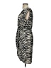 Express Animal Print Gray Cocktail Dress Size XS - photo 5