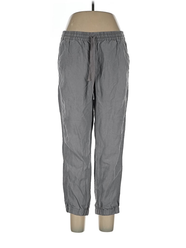 Pre-owned Point Sur Linen Pants In Gray