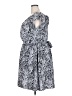 Assorted Brands 100% Polyester Paisley Gray Casual Dress Size 2X (estimated) - photo 5