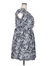 Assorted Brands 100% Polyester Paisley Gray Casual Dress Size 2X (estimated) - photo 4