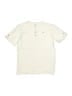 Gymboree Ivory Short Sleeve Henley Size 10 - photo 1