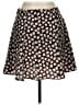 Necessary Objects 100% Polyester Floral Brown Casual Skirt Size 11 - photo 2