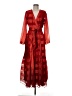 Let Me Be 100% Polyester Red Cocktail Dress Size M - photo 1