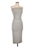 Shein Solid Gray Cocktail Dress Size 8 - 10 - photo 1