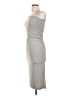 Shein Solid Gray Cocktail Dress Size 8 - 10 - photo 5