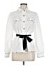 J.ING Houndstooth Ivory Long Sleeve Blouse Size M - photo 1