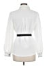 J.ING Houndstooth Ivory Long Sleeve Blouse Size M - photo 2