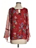 CAbi Red 3/4 Sleeve Blouse Size S - photo 1