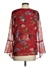 CAbi Red 3/4 Sleeve Blouse Size S - photo 2