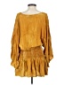 Blue Life 100% Rayon Gold Casual Dress Size XS - photo 2