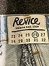 REVICE Hearts Blue Jeans Size 26 waist - photo 7