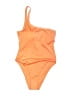 Lemlem Solid Orange One Piece Swimsuit Size M - photo 1
