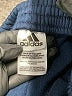 Adidas 100% Polyester Solid Blue Active Pants Size 10 - 12 - photo 3