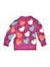 Hatley 100% Nylon Hearts Pink Cardigan Size 3 - photo 2