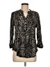 New Directions Black Long Sleeve Blouse Size M - photo 1