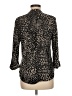 New Directions Black Long Sleeve Blouse Size M - photo 2