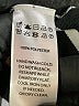 Happily Grey 100% Polyester Stripes Black Short Sleeve Turtleneck Size M - photo 8