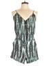 Parker Chevron-herringbone Teal Romper Size M (estimated) - photo 1