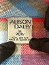Allison Daley 100% Acrylic Plaid Blue Jacket Size 20W - photo 7