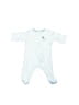Maaji Checkered-gingham Blue Long Sleeve Onesie Size Newborn (estimated) - photo 1