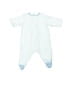 Maaji Checkered-gingham Blue Long Sleeve Onesie Size Newborn (estimated) - photo 2