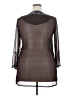 Peppermint Bay Brown 3/4 Sleeve Blouse Size XXL (estimated) - photo 2