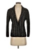 Yoana Baraschi 100% Cotton Black Blazer Size 4 - photo 1