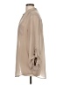 Fred David 100% Polyester Tan 3/4 Sleeve Blouse Size L - photo 5