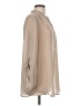 Fred David 100% Polyester Tan 3/4 Sleeve Blouse Size L - photo 4