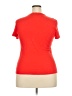 Theory 100% Cotton Red Short Sleeve Turtleneck Size XXL - photo 2