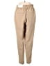 Ann Taylor 100% Polyester Solid Tan Dress Pants Size XS - photo 2