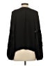 Ramy Brook 100% Silk Black Long Sleeve Silk Top Size S - photo 2
