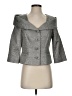 Worth New York Metallic Gray Jacket Size 4 - photo 1