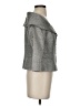 Worth New York Metallic Gray Jacket Size 4 - photo 4