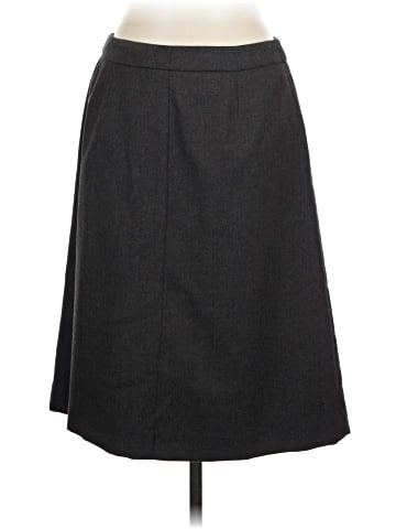 Linda Allard Ellen Tracy Wool Skirt (view 2)