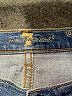 7 For All Mankind Hearts Blue Jeans Size 28 waist - photo 7