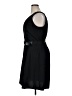 AGB Solid Black Casual Dress Size 16 - photo 5